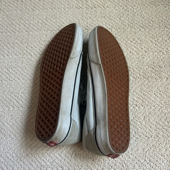 baby blue grey and white old school vans - Picture 5 of 5